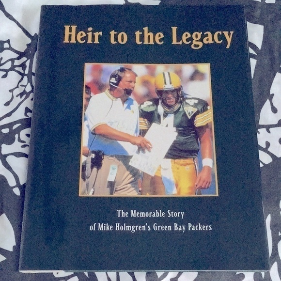 𝅺GREEN Bay Packers Mike Holmgren Heir to the Legacy Hardcover 1996 - Picture 1 of 3